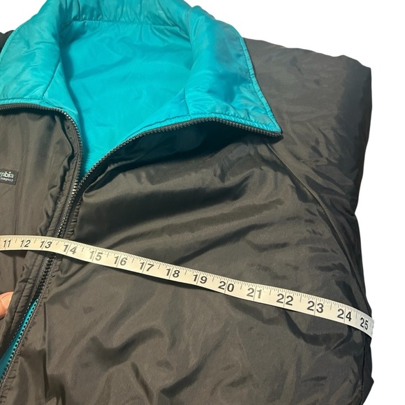 Columbia Vintage Mens Reversable Bomber Style Jacket Sz Large - Picture 5 of 10